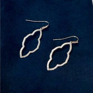 Silver Dangle Kendra Scott Earrings